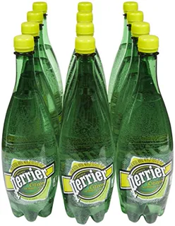 Perrier Sparkling Natural Mineral Water, Citron / Lemon Lime, 33.8 oz Plastic Bottles, Pack of 12 — photo 3