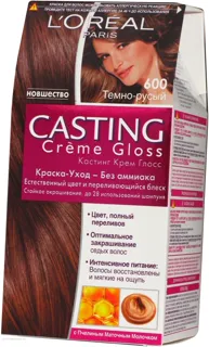 Loreal Casting Creme Gloss Hair Dye No. 600 — photo 3