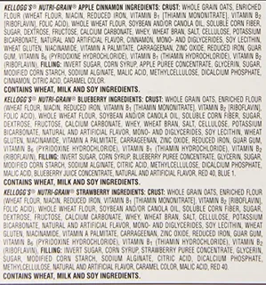 Nutri-Grain Variety Bars Kelloggs, 48g — photo 9