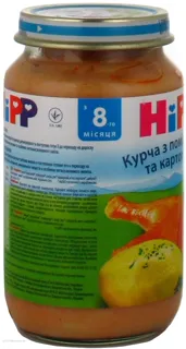 Hipp Chicken in Mashed Potatoes with Tomatoes 220g — photo 4