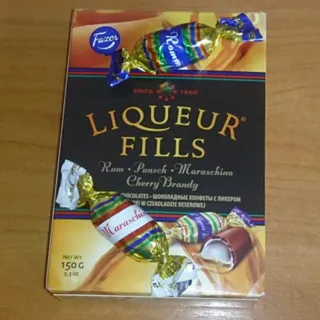 Fazer Liqueur Fills Chocolates with Liquor 150g — photo 6