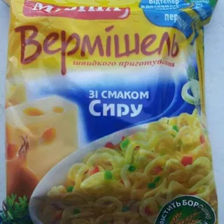 Mivina Vermicelli Cheese Flavor Flow Pack 60g — photo 2