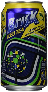Lipton Brisk Lemon Iced Tea Can, 12 Fl Oz (Pack of 36) — photo 4