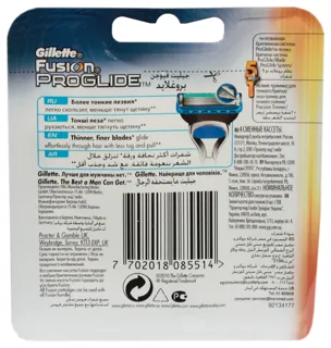 Gillette Fusion ProGlide Men's Replacement Cartridge 4pcs — photo 5
