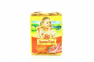 Zveny Hora Processed Cheese with Bacon Flavor 51% 100g — photo 2