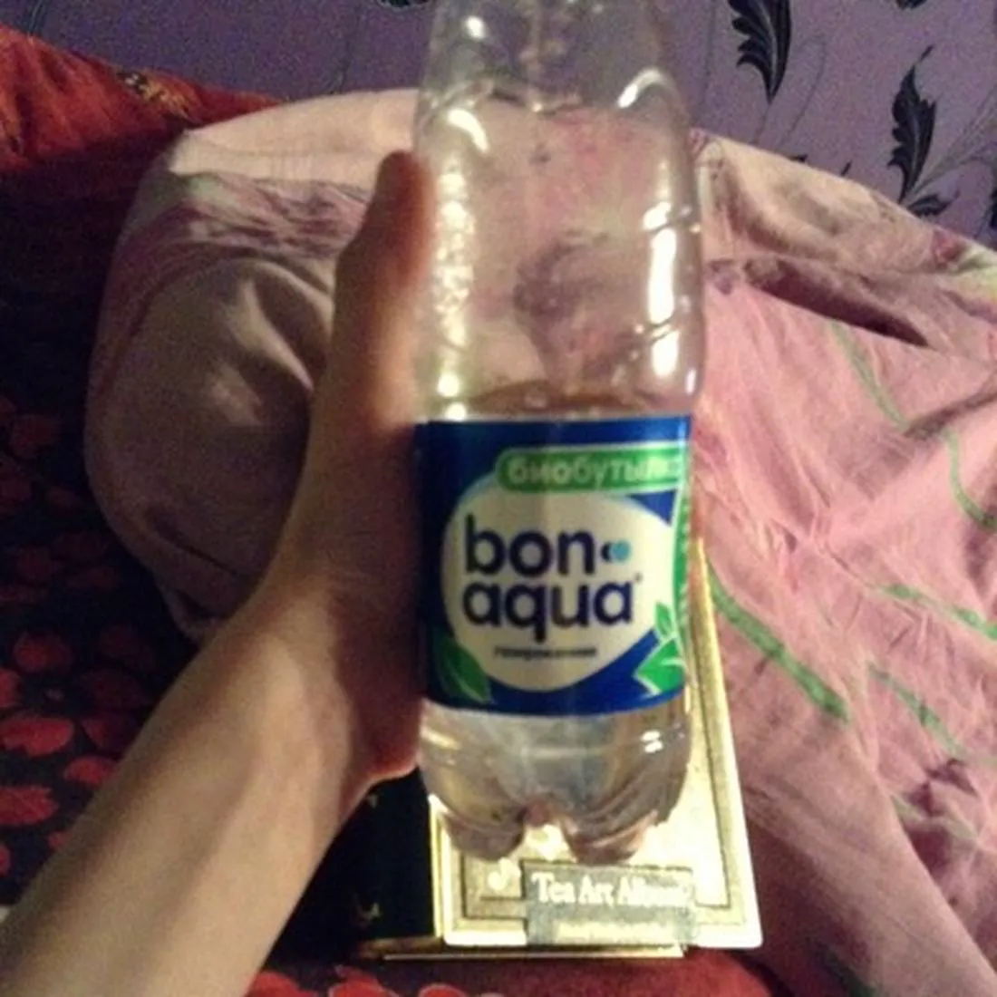 Bonaqua Mineral Water Strong Sparkling Plastic Bottle 0.5L