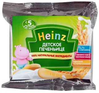 Дитяче печиво Heinz 60г — фото 4