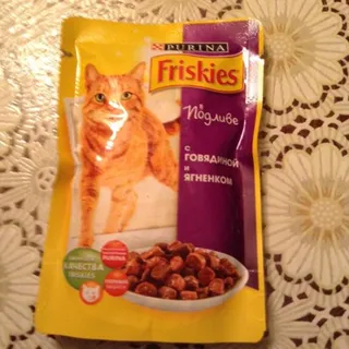 Friskies Adult Cat Food with Beef and Lamb in Sauce 100g — photo 7