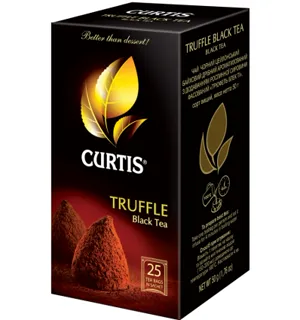 Curtis Truffle Black Ceylon Baikhov Small Flavored Tea 2g*25pcs 50g — photo 2