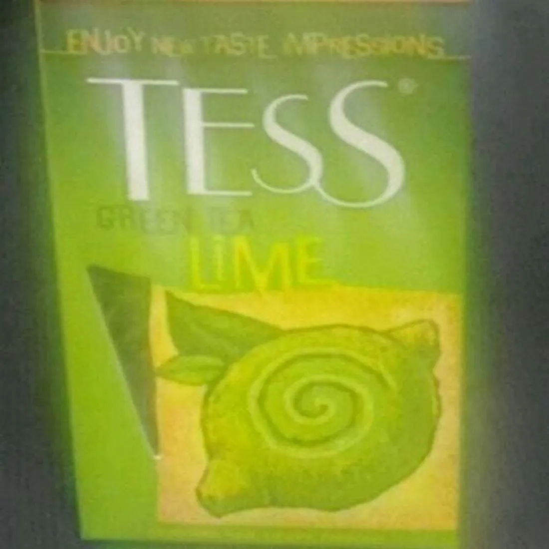 Tess Green Tea Lime Leaf with Lemon Zest, Flower Petals and Lime Aroma 100g