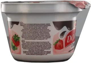 Dolce dessert strawberry-kiwi with chocolate 4% 200g x8 — photo 2