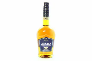 Shustov Desna Cognac 4 stars 40% glass bottle 0.5L — photo 7