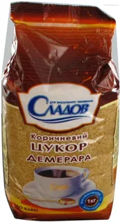 Sladov Demerara Brown Sugar 1 kg — photo 3
