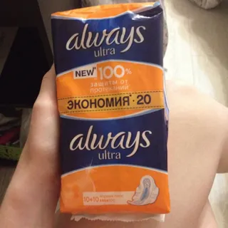 Always Ultra 4 Drops Pads 20pcs — photo 3