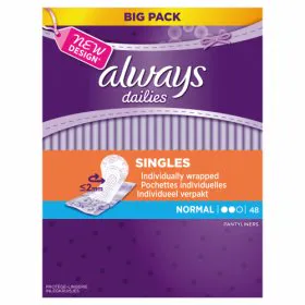 Always Daily Pads Normal