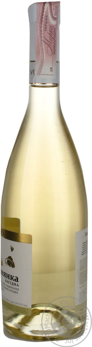 Вино Koblevo Sommelier Тамянка ніжна біле напівсолодке 0,7л