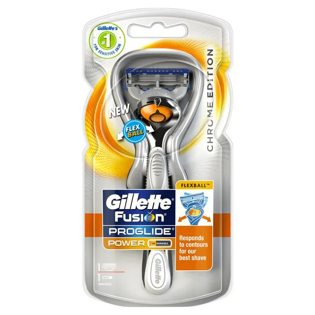 Gillette Fusion ProGlide Flexball леза Silvertouch
