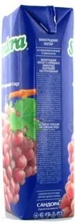 Sandora Red Grape Nectar 1L — photo 3