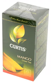Curtis Mango Green Tea Chinese Small Leaf Flavored 2g*25pcs 50g — photo 2