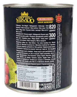 Cons Strawberry Micado 820 g can — photo 3