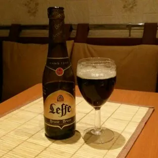 Leffe Brune Dark Beer Pasteurized Glass Bottle 6.3% 330ml — photo 3
