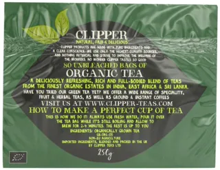 Clipper Organic Everyday 80 Tea Bags (6 Packets, Total 480 Bags) — photo 5