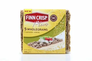 Finn Crisp Rye Crispbread 200g 5Wholegrains 5 cereal whole grain — photo 4