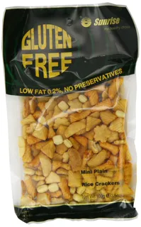 Sunrise Fat Free Mini Plain Rice Crackers 100g (pack of 12) — photo 6