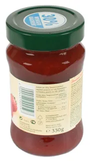 Schneekoppe Strawberry Jam with Fructose 330g — photo 3