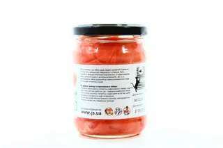 JS Pickled Pink Ginger Glass Jar 200g — photo 6