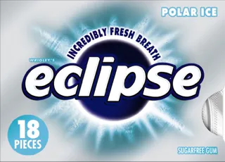 Eclipse Sugar-Free Gum, Polar Ice, 18 pcs Pack (Pack 8) — photo 6