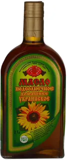 Golden Kings of Ukraine Homemade Ukrainian Unrefined Sunflower Oil 0.5L — photo 2