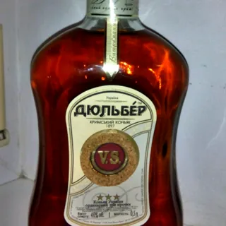 Dulber Cognac V.S. 3* 40% 0.5L — photo 4