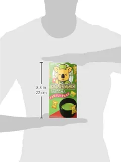 March Green Tea Matcha Creme Filled Cookies Lotte Family Pack Koala (6.89oz / 195g) — photo 2
