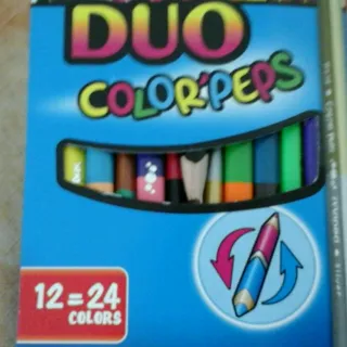 DUO Colored Pencils 12 pcs — photo 3