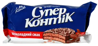 Konti Super Contik Chocolate Cookies 100g — photo 3