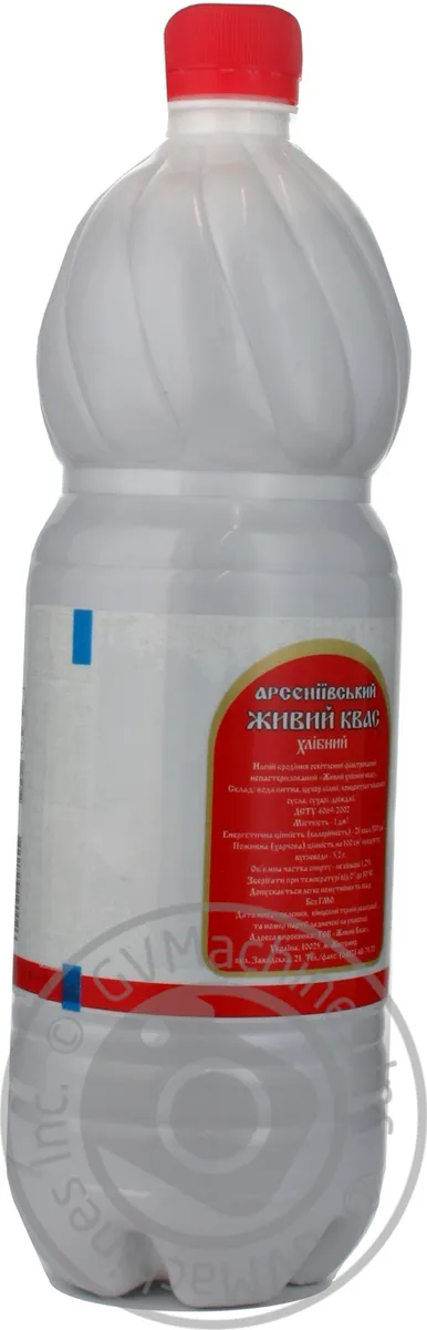 Квас Арсеніївський живой хлебный 0,5л