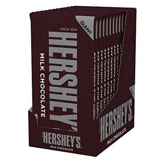 Hersheys Milk Chocolate Giant Bars, 7 oz bars (pack of 12) — photo 4