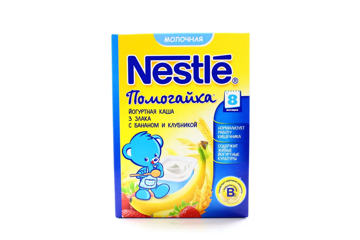 Nestle Multigrain Milk Porridge with Banana and Strawberry from 8 Months 200g