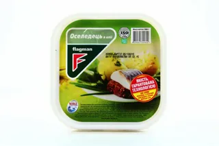 Flagman Herring Fillet Pieces in Oil Plastic Tray 200g — photo 2
