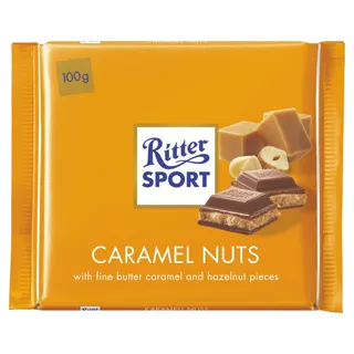 Ritter Sport Milk Chocolate with Caramel and Hazelnut 100g — photo 3
