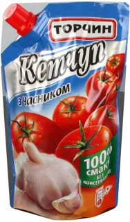 Ketchup with Garlic 300g Doy-pack — photo 2
