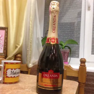 Oreanda Semi-Sweet White Sparkling Wine 12.5% 0.75L — photo 6