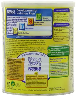 Nestle Cerelac 3 Grains with Milk, 400g — photo 2