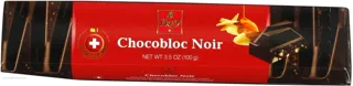 Frey Dark Swiss Chocolate Chocoblock with Almond-Honey Nougat 100g — photo 2