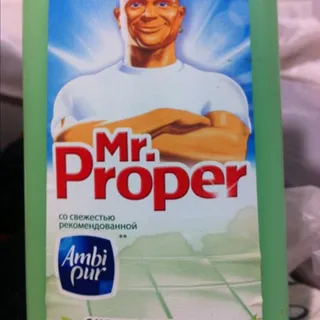 Mr. Proper floor and wall cleaner, refreshing lime and mint 750ml — photo 8