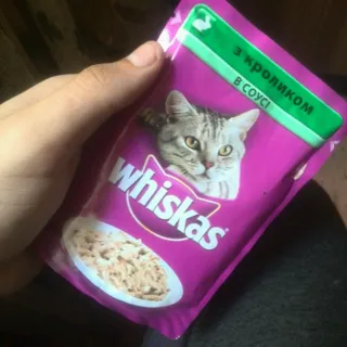 Whiskas Adult Cat Food with Rabbit in Sauce 100g — photo 7