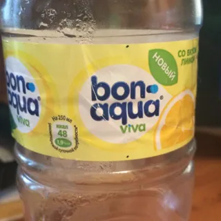 Bonaqua Viva Lemon Water, 0.5L — photo 3