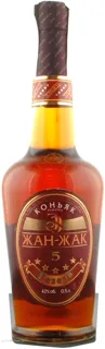 Cognac Ukraine 5 Stars Reserve 0.5L Bottle — photo 2