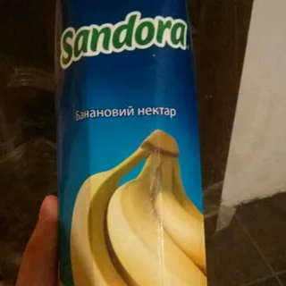 Sandora Banana Nectar with Pulp Sterilized 1L — photo 8